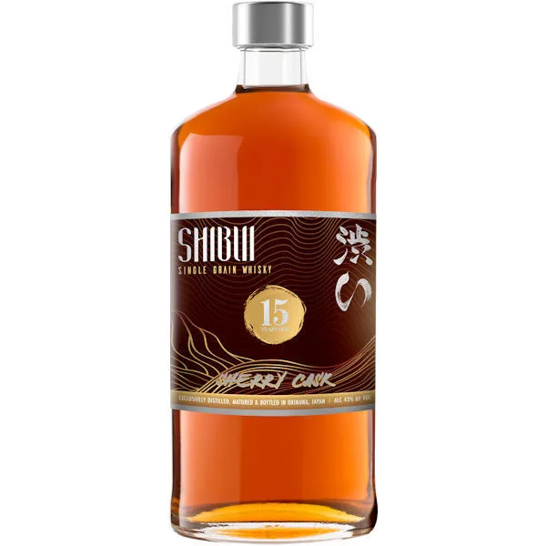 Shibui Single Grain 15 Year Old Sherry Cask Matured Japanese Whisky 750Ml