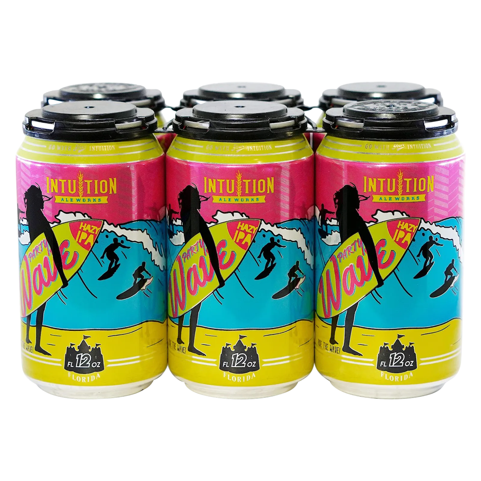 Intuition Party Wave Hazy IPA 6pk Can 6.7% ABV
