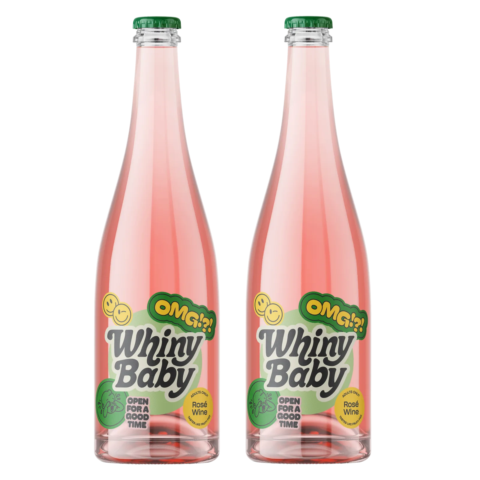 Whiny Baby, OMG!?! Fizzy Rose Wine Blend Bundle