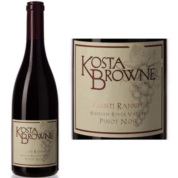 Kosta Browne Giusti Ranch Russian River Pinot Noir 2015