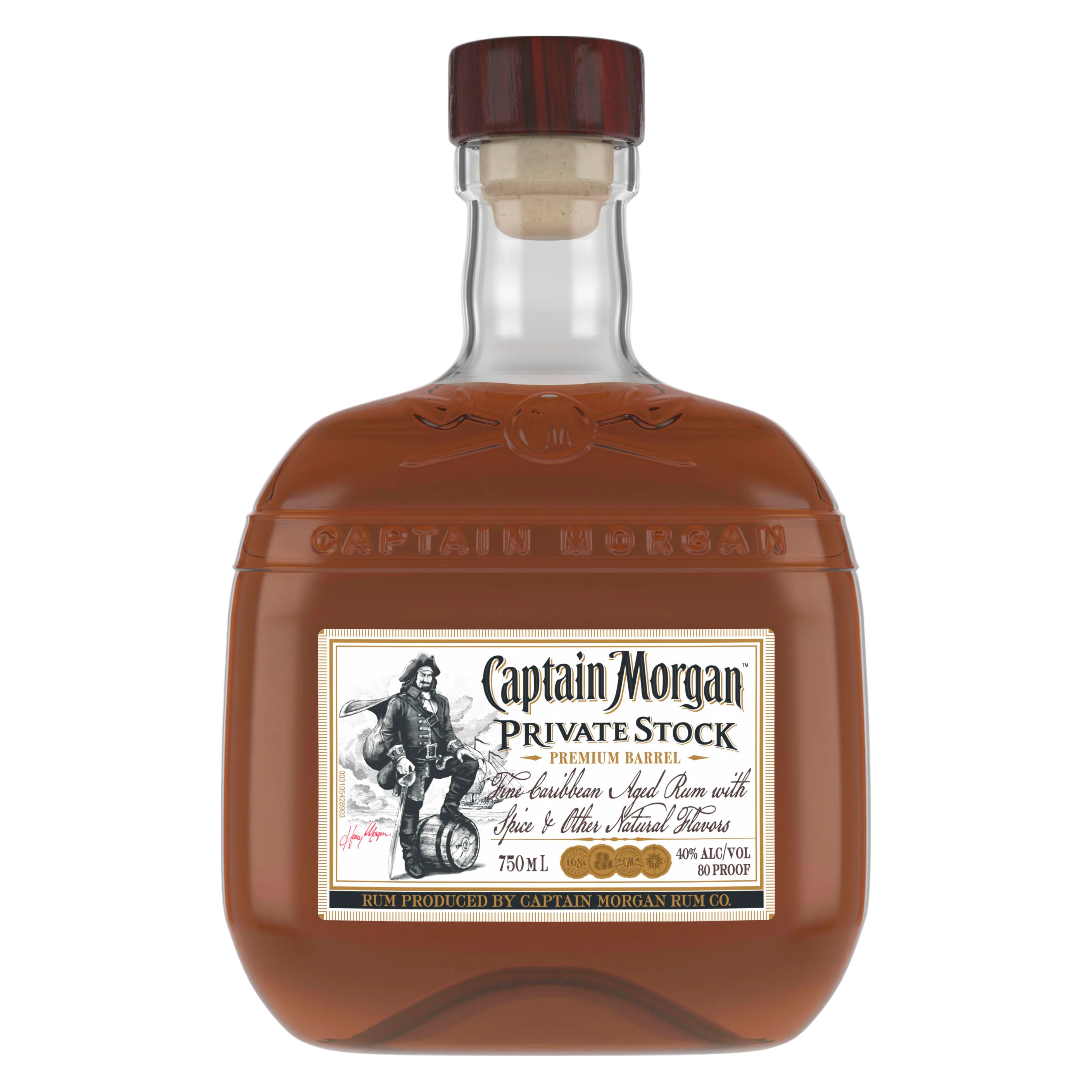Captain Morgan Private Stock Spiced Rum(80 Proof