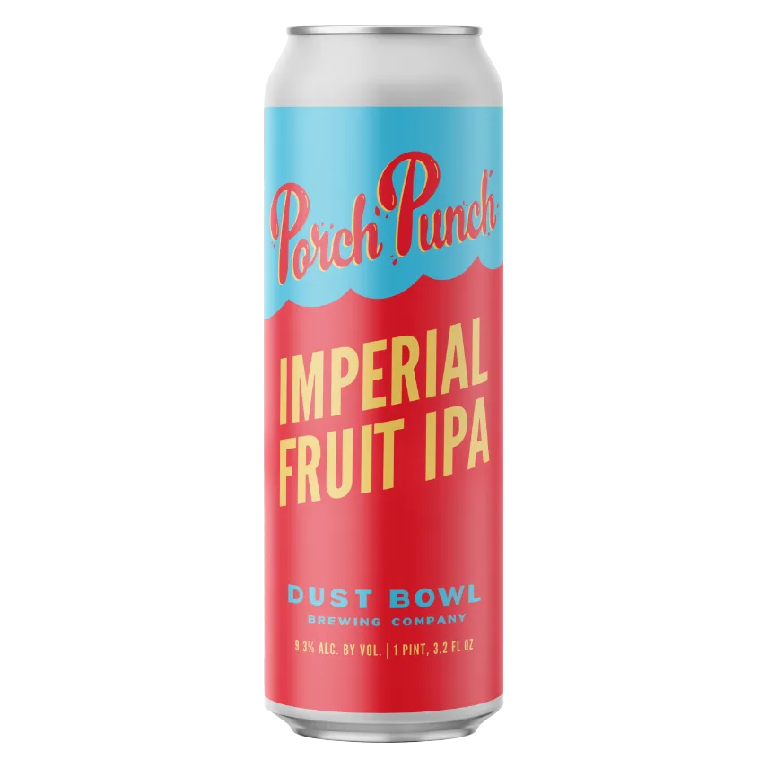 Dust Bowl Brewing Porch Point Imperial IPA Single 19.2oz Can