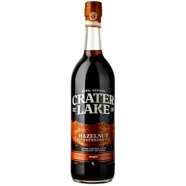 Crater Lake Hazelnut Espresso Vodka 750Ml