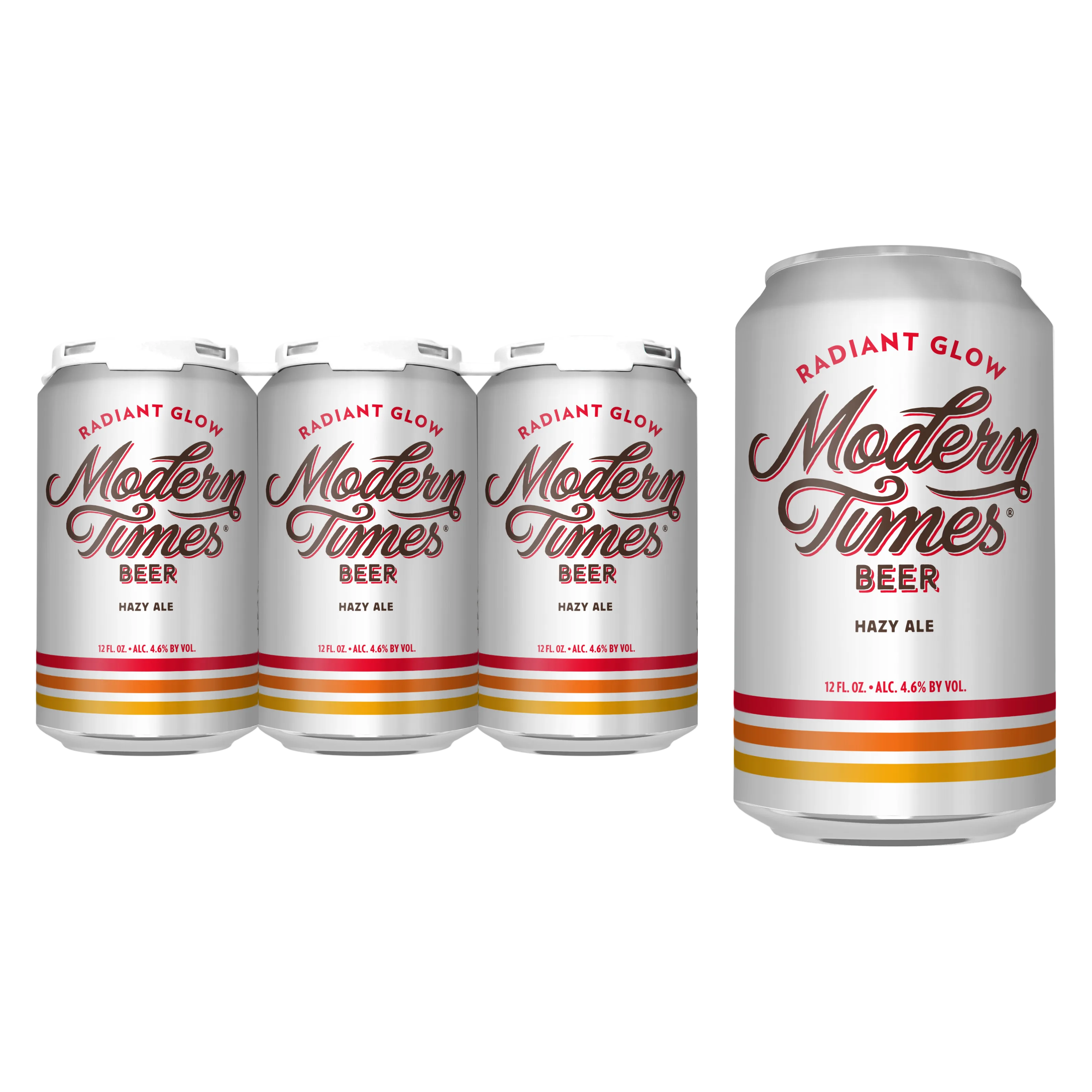 Modern Times Radiant Glow Hazy 6pk Cans 4.6% ABV