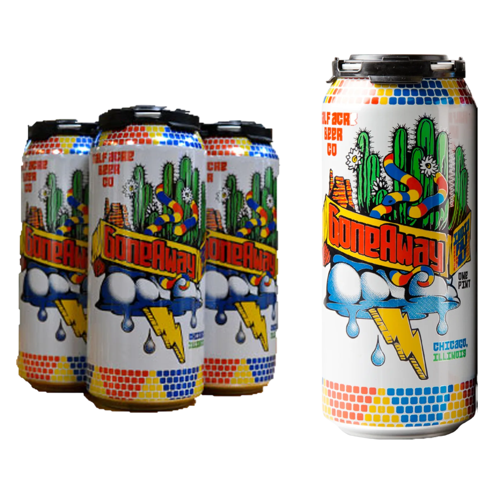 Half Acre Gone Away IPA 4pk 16oz Can 7.0% ABV