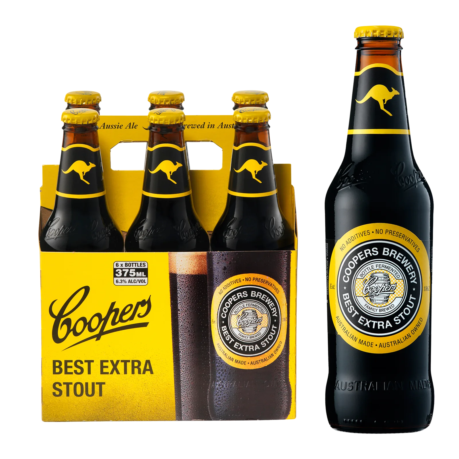 Coopers Best Extra Stout6pk Btl