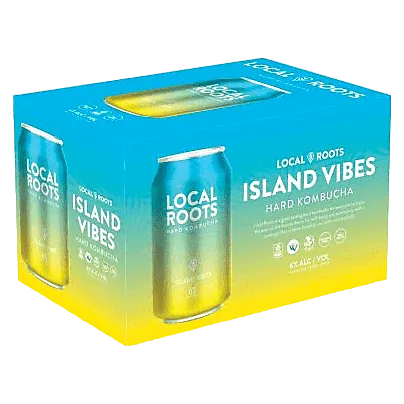 Local Roots Hard Kombucha Island Vibes 6pk 12oz Can