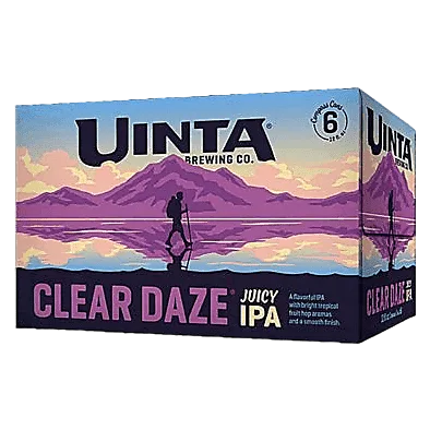 Uinta Brewing Clear Daze Juicy IPA 6pk Can
