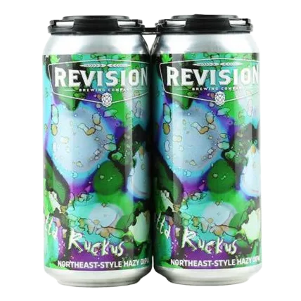 Revision Brewing Whole Lotta Ruckus Double IPA (4PKC