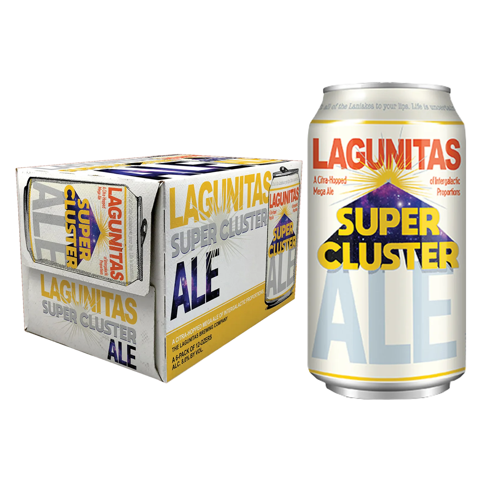Lagunitas SuperCluster Ale 6pk Can 8.0% ABV