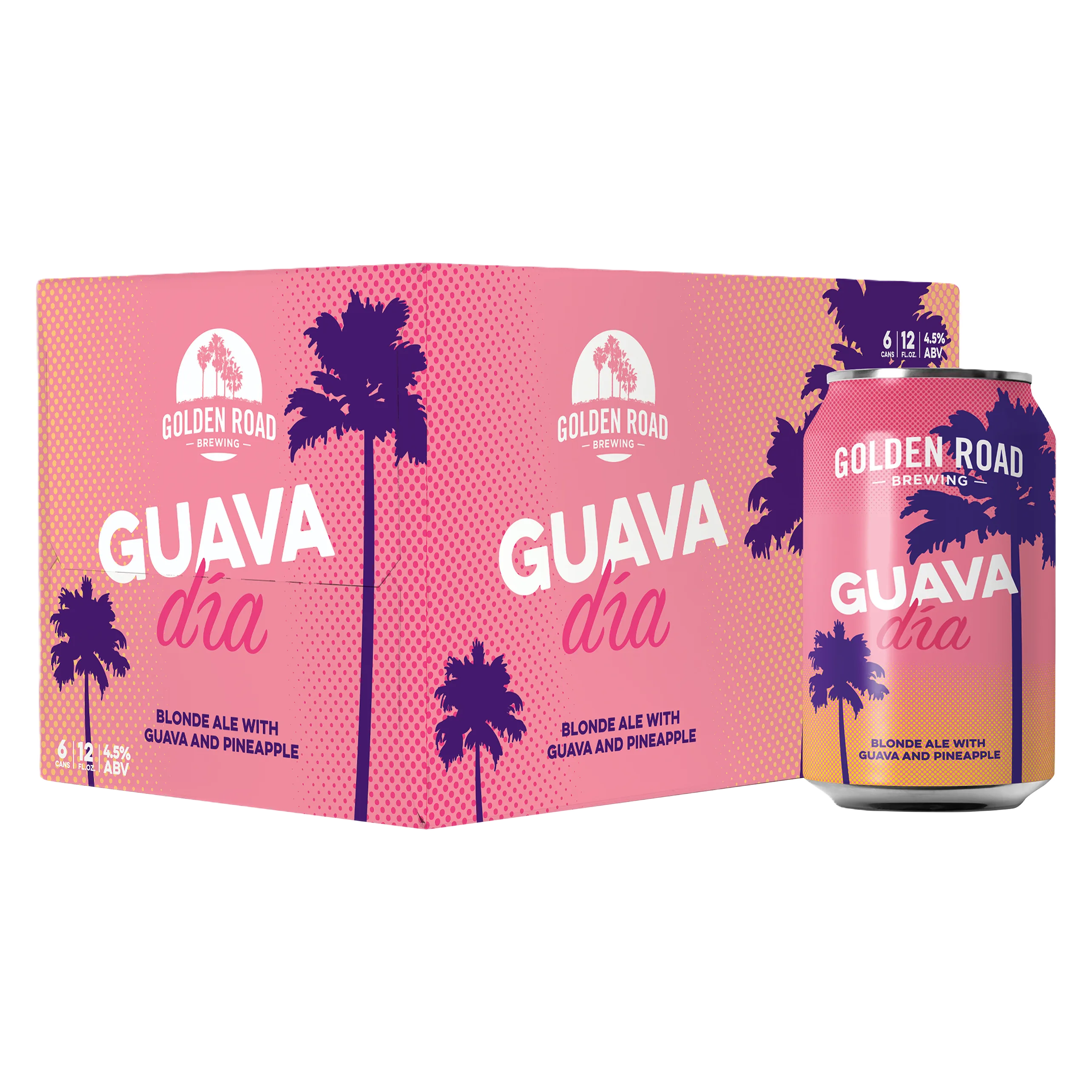 Golden Road Brewing Guava Dia Blonde Ale (6PKC
