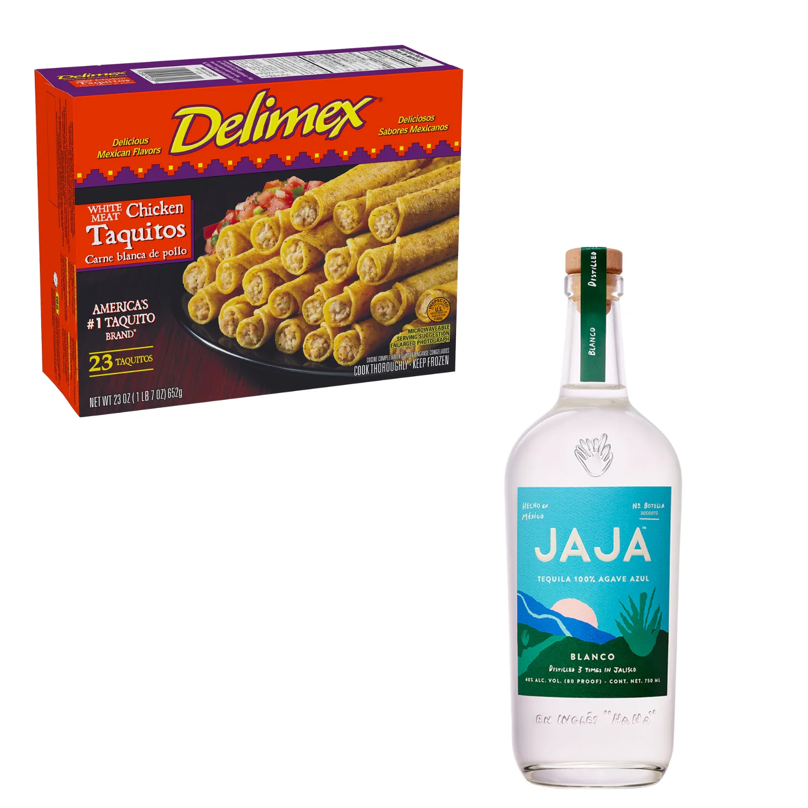 DELIMEX® Chicken x JAJA™ Tequila Blanco Bundle