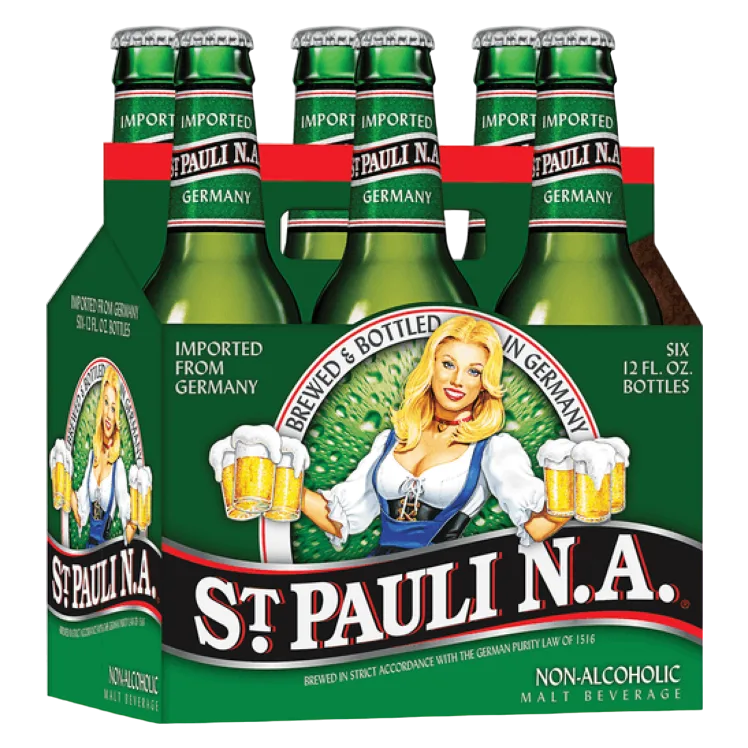 St Pauli Girl Non-Alcoholic Malt Beverage 6pk 12oz Btl