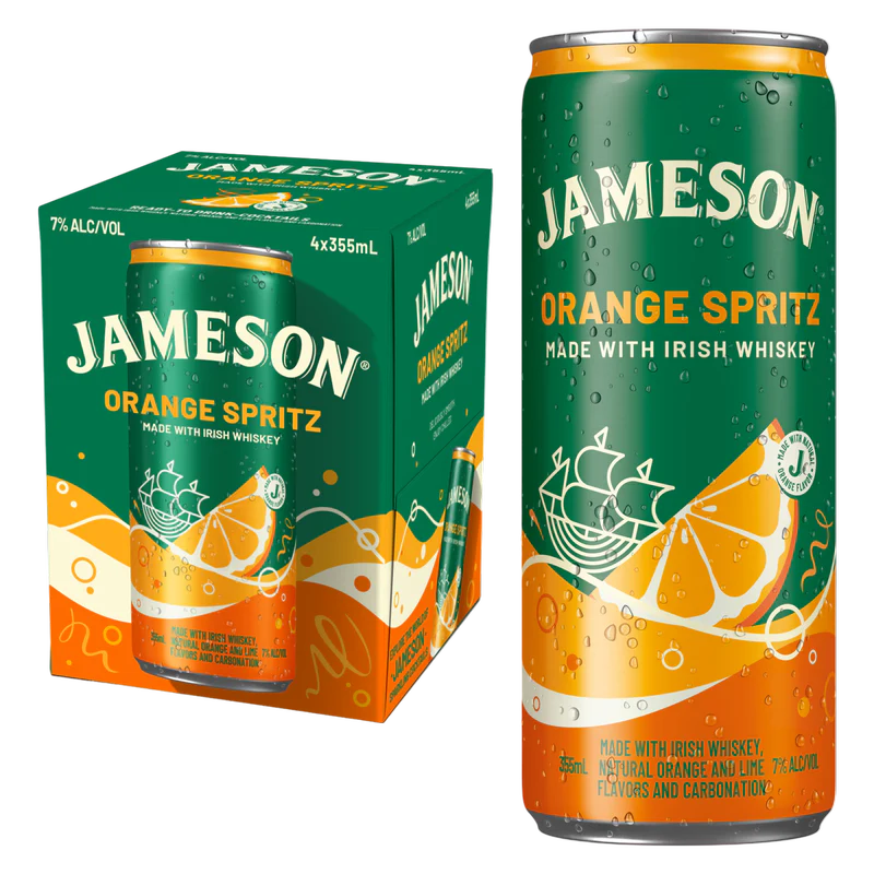 Jameson Orange Spritz Irish Whiskey Cocktail