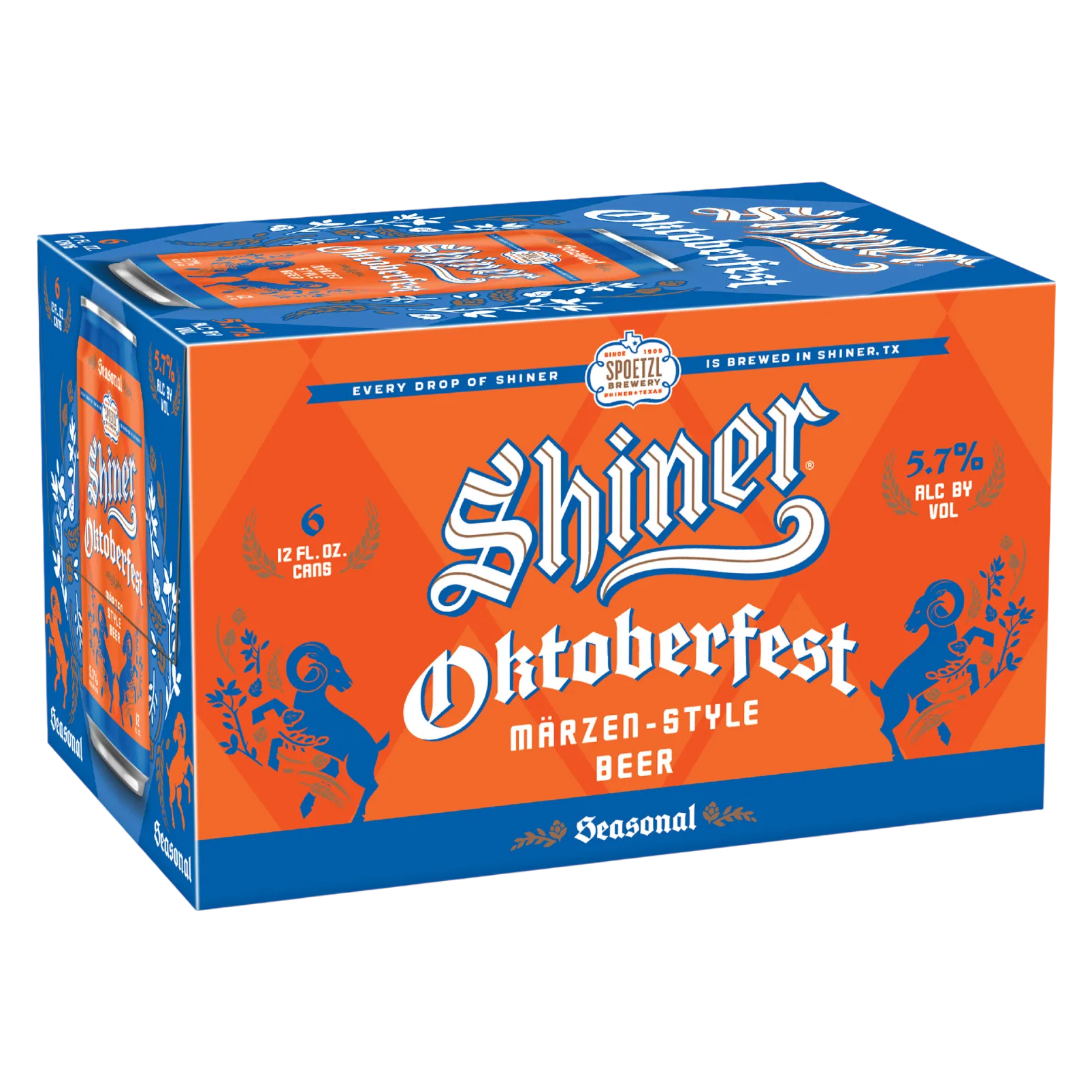 Shiner Seasonal - Oktoberfest 6pk Can