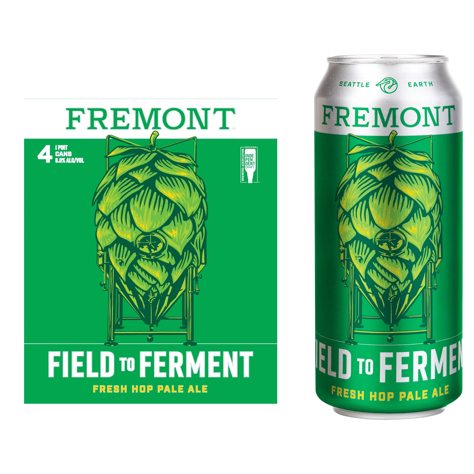 Fremont Brewing Company Field to Ferment Pale Ale 4pk 16oz Can