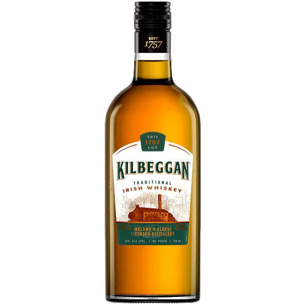 Kilbeggan Irish Whiskey 750Ml