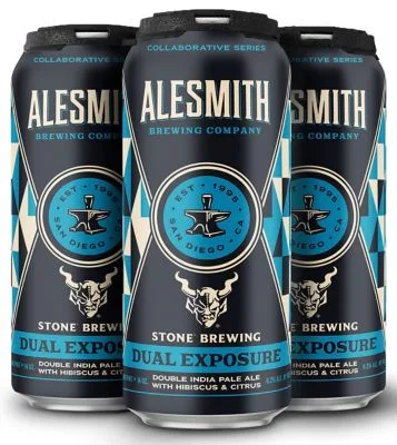 Alesmith/Stone Brewing Collaboration Dual Exposure (4Pkc