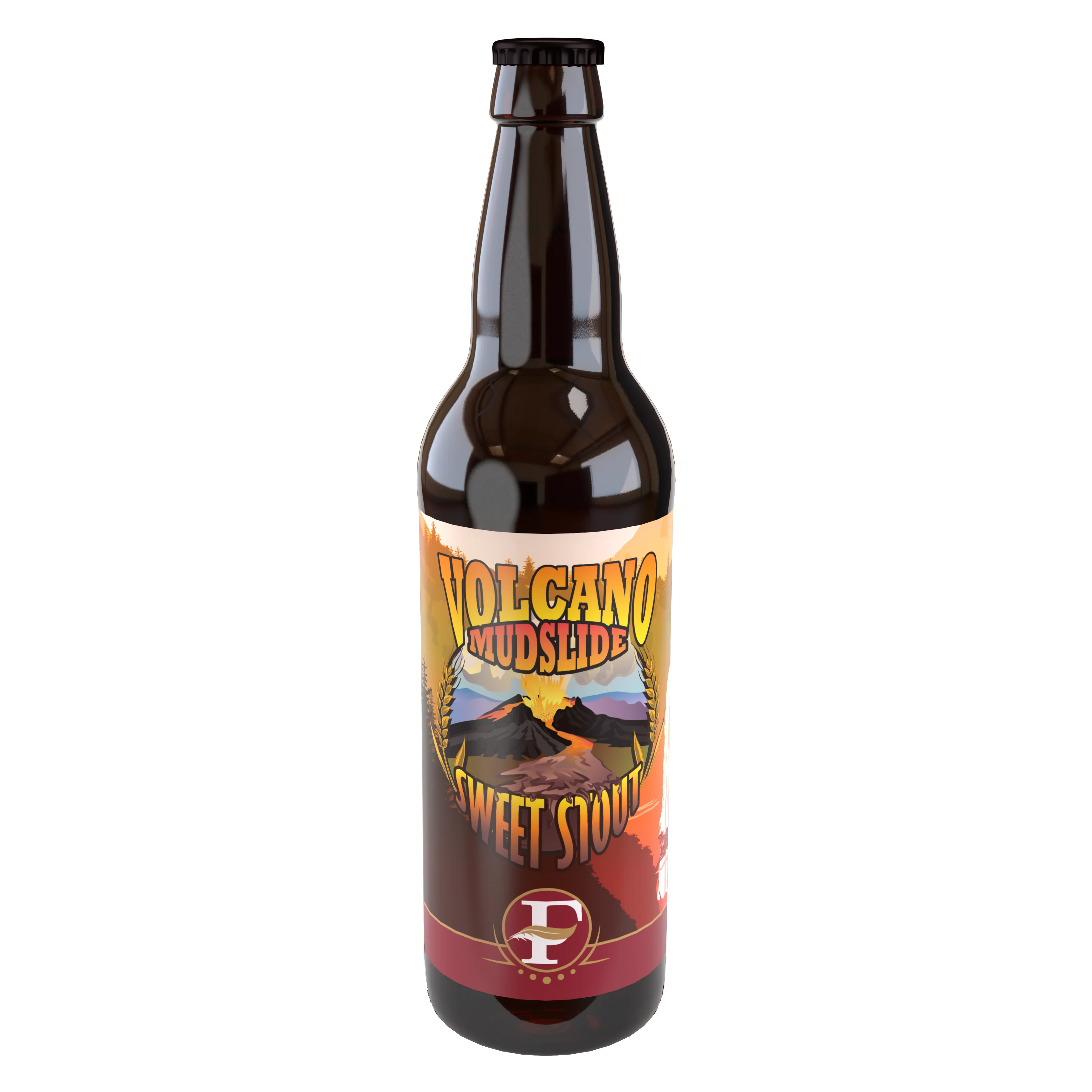 Feather Falls Brewing Co. Volcano Mudslide Stout (22 OZ BTL