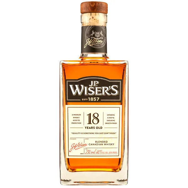 Jp Wisers 18 Years Old Blended Canadian Whisky 750Ml