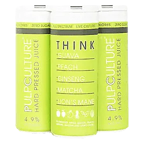 Pulp Culture Hard Pressed Juice THINK 4pk 12oz Can