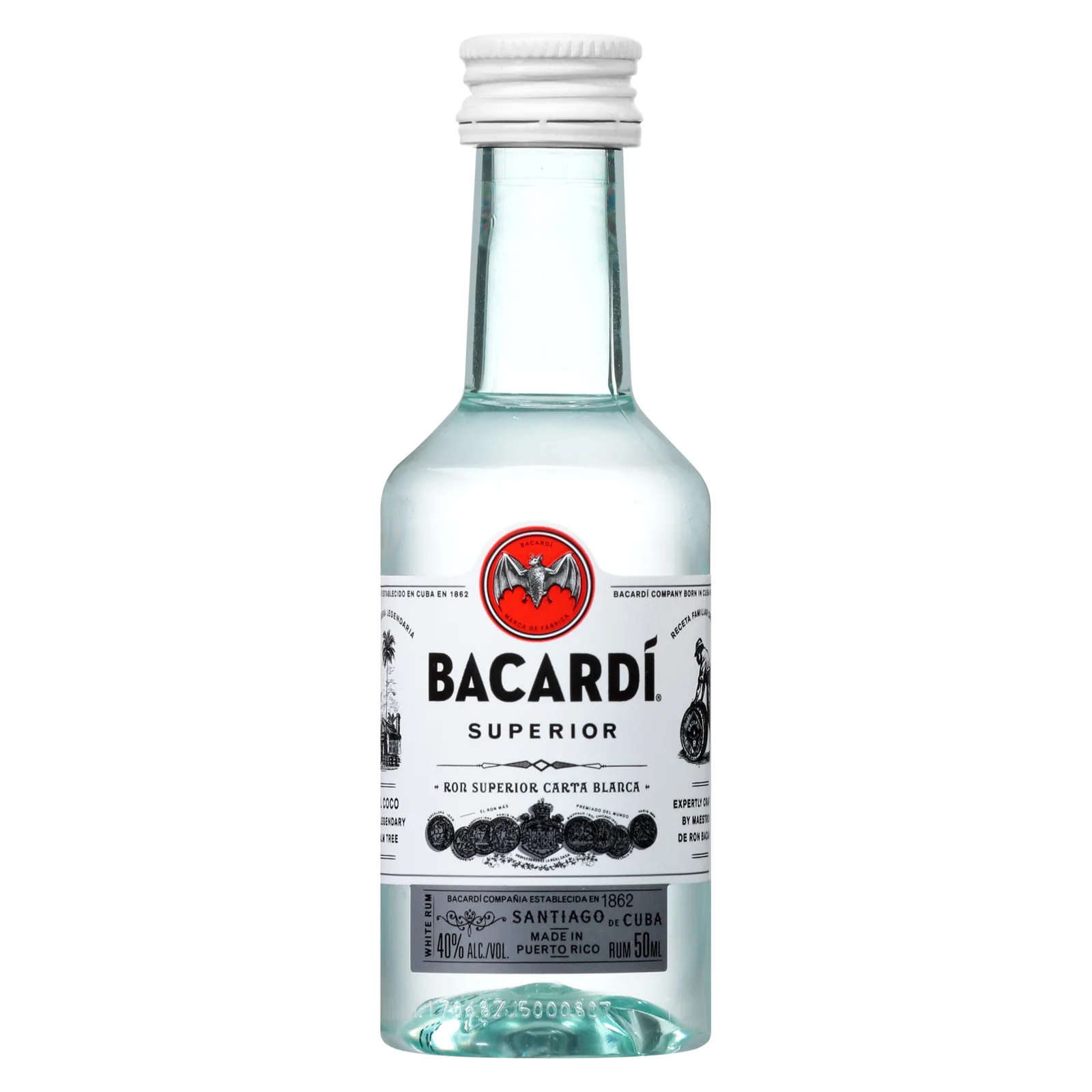 Bacardi Superior White Rum(80 Proof