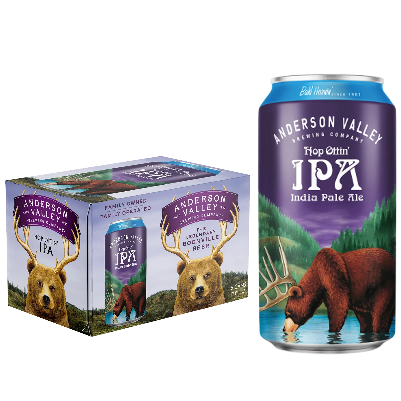Anderson Valley Hop Ottin Ipa 6pk Can
