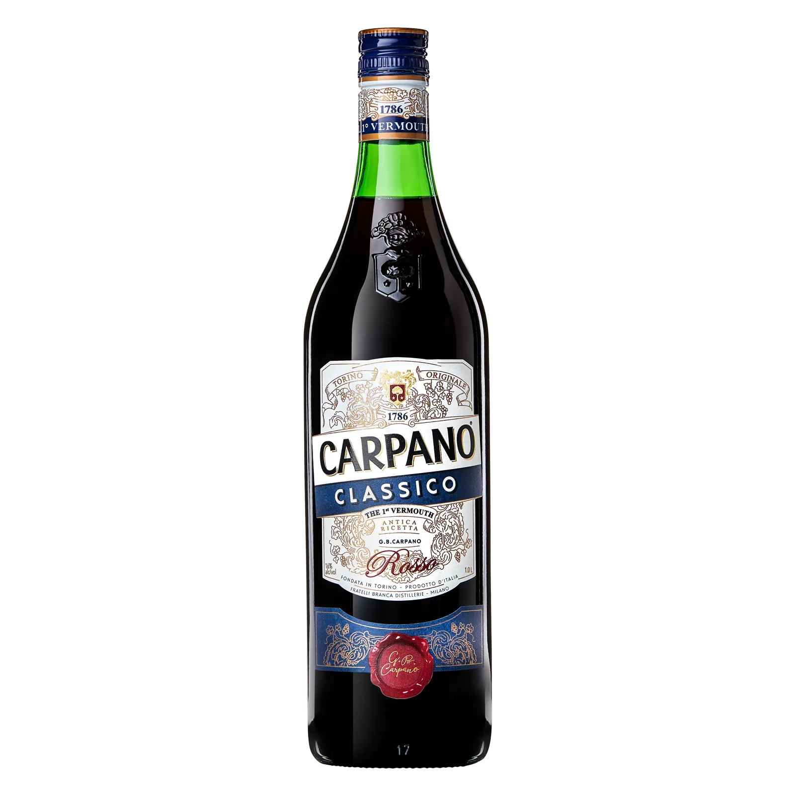 Carpano Rosso Vermouth 1L (32 Proof)