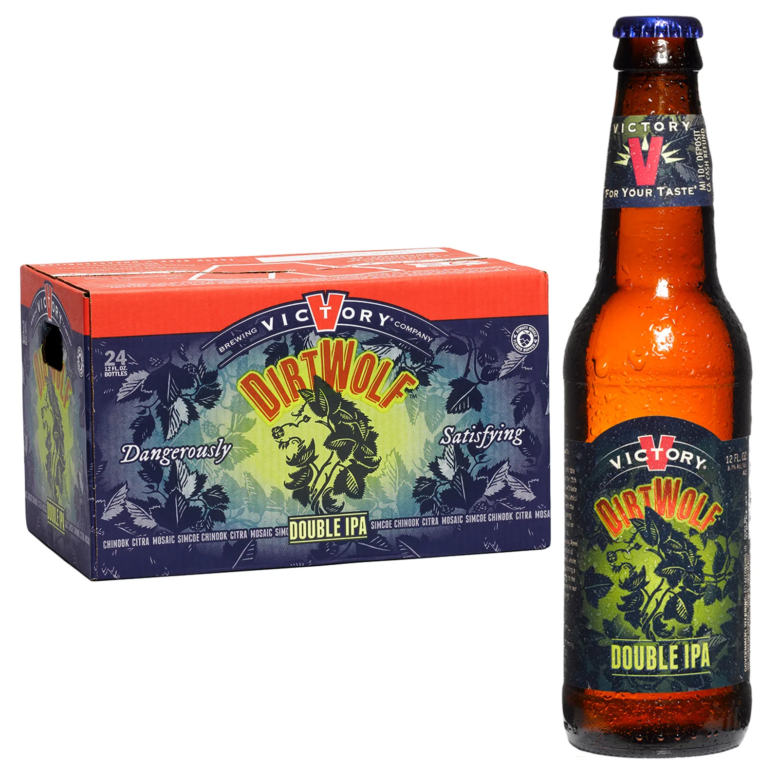 Dirt Wolf Double IPA 24 pack Bottles