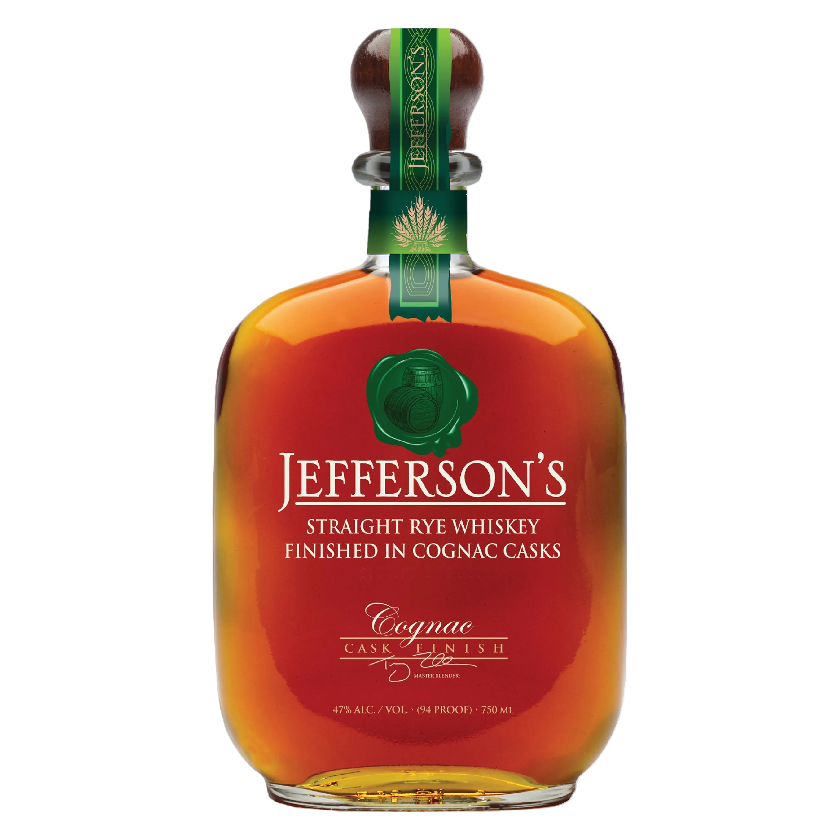 Jefferson's Rye Whiskey Cognac Cask