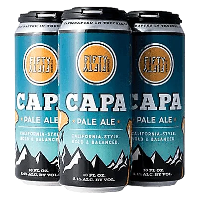 Fifty Fifty Brewing CAPA Pale Ale 4pk 16oz Can