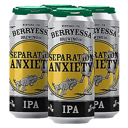 Berryessa Brewing Separation Anxiety IPA 4pk 16oz Can