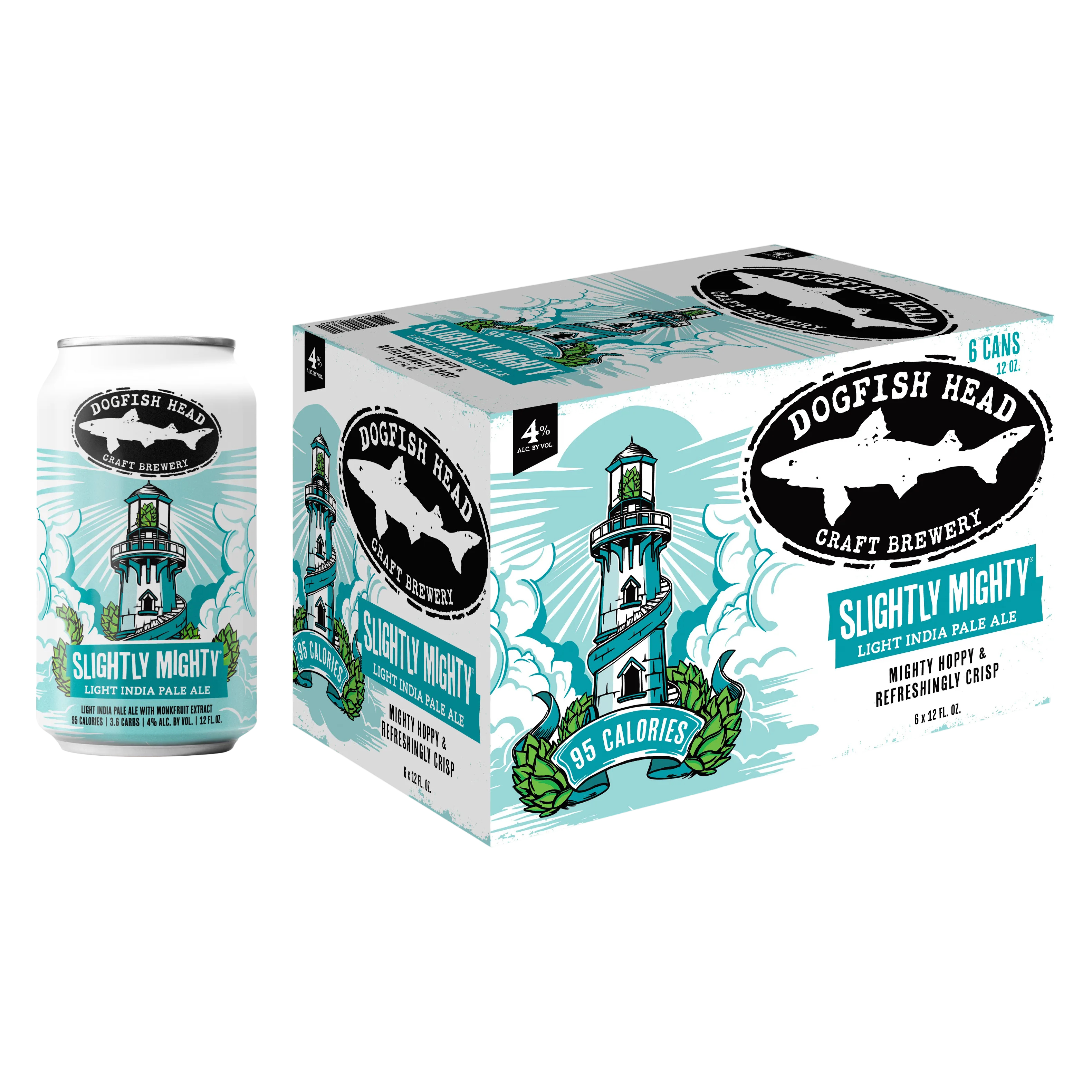 Dogfish Head Beer Slightly Mighty Lo Cal IPA