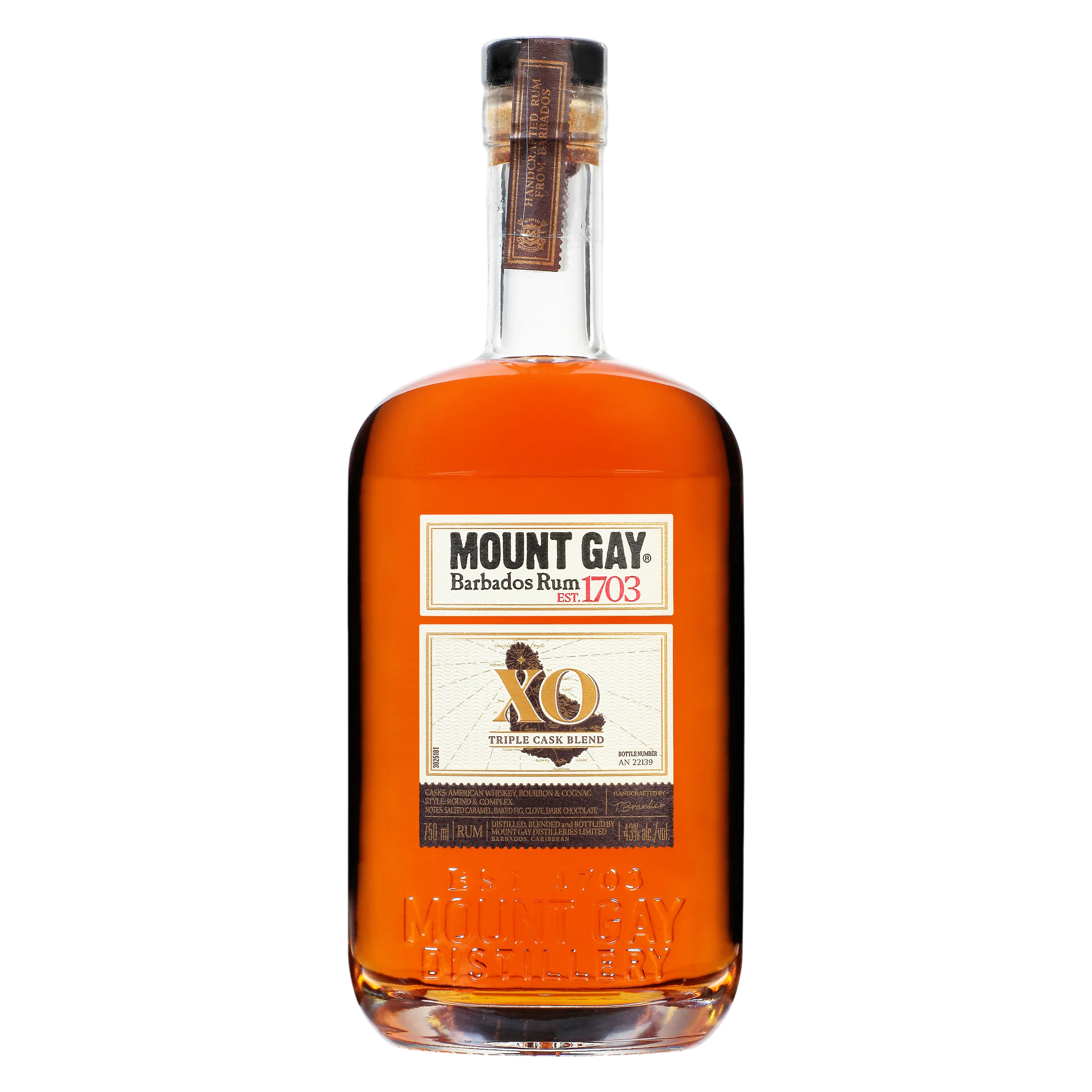 Mount Gay XO Triple Cask Blend Rum