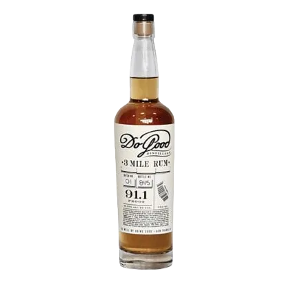 Do Good Distillery 3 Mile Rum