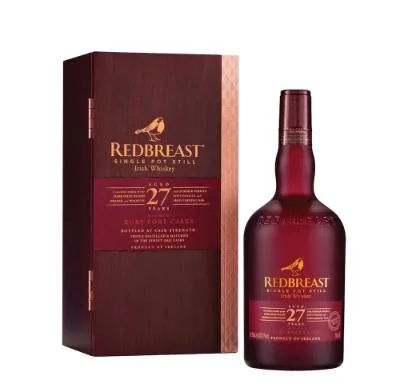 Redbreast 27 Year Old Ruby Port Casks Single Pot Still Irish Whiskey