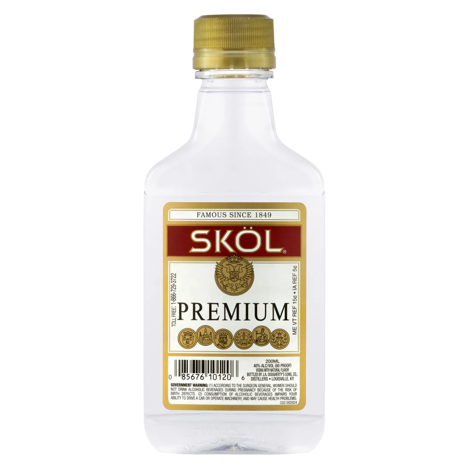 Skol Vodka 200ml (80 proof
