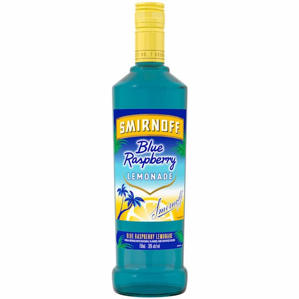 Smirnoff Blue Raspberry Lemonade Vodka 750Ml