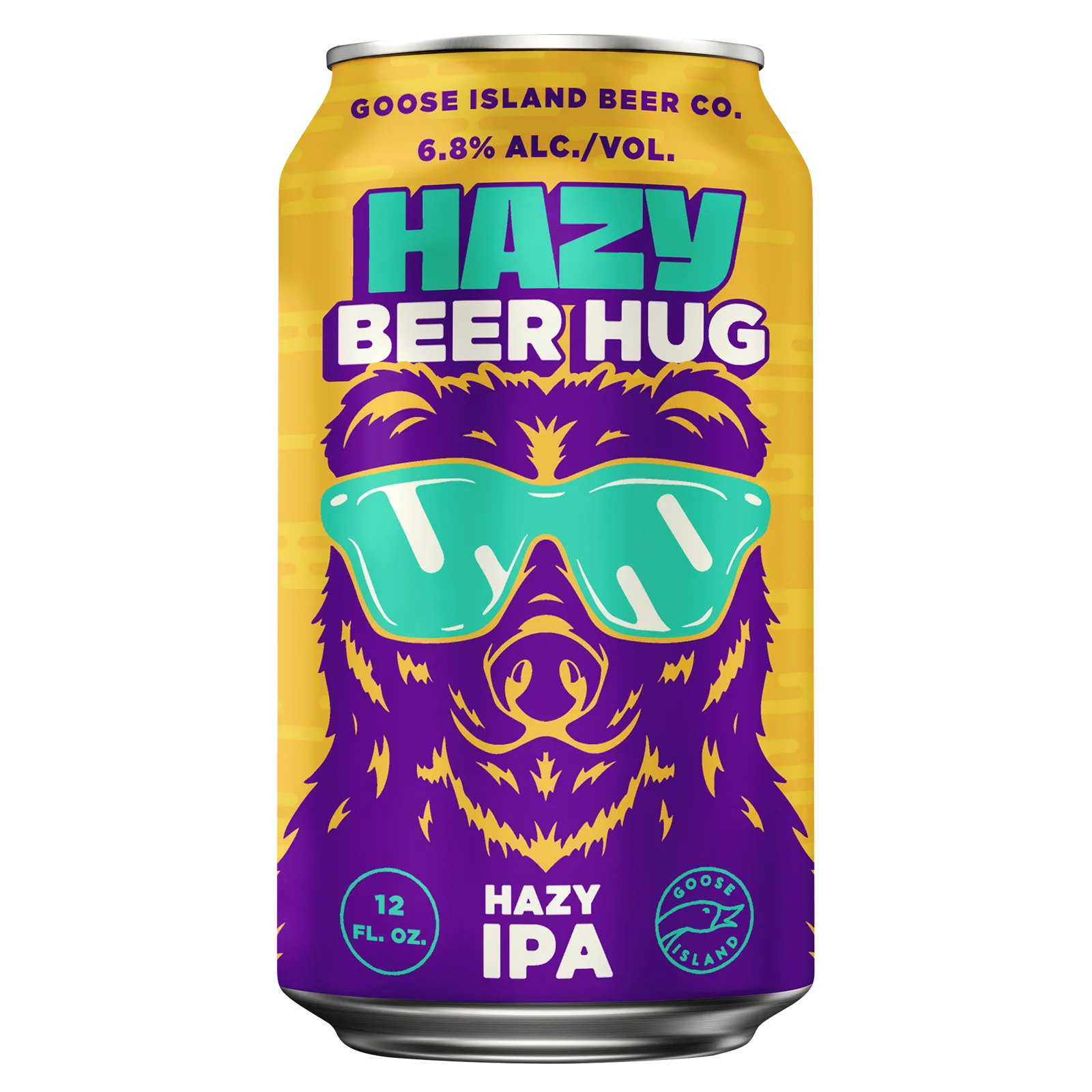 Goose Island Hazy Beer Hug Hazy IPA Single Can 6.8% ABV