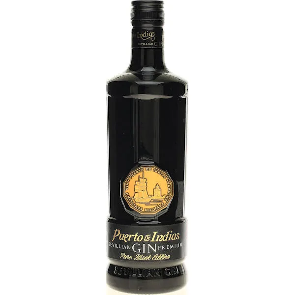 Puerto De Indias Pure Black Edition Gin 750Ml