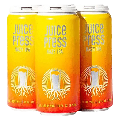 Burgeon Beer Co. Juice Press Hazy IPA 4pk 16oz Can