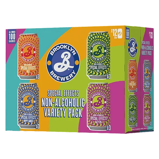 Brooklyn Brewery Special Effects Variety Pack 12pk 12oz Can 0.5% ABV