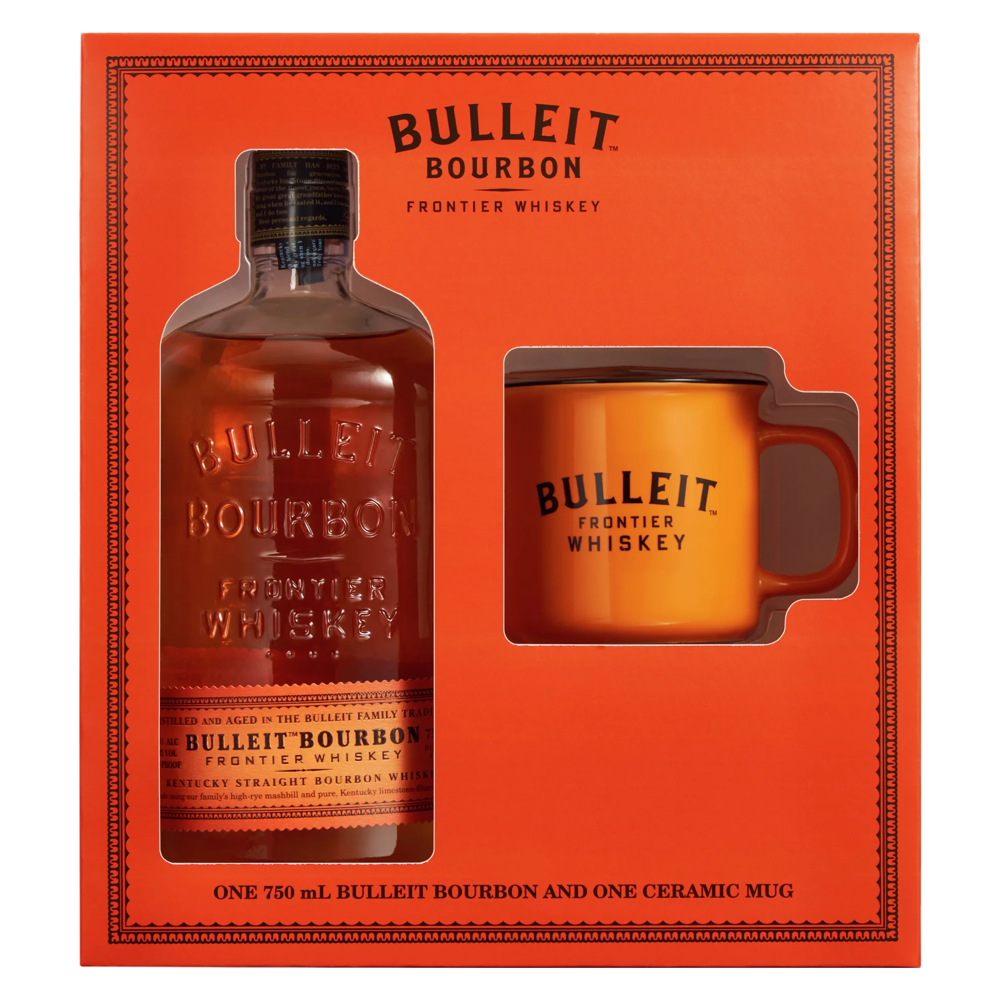 Bulleit Bourbon Whiskey Gift (90 Proof