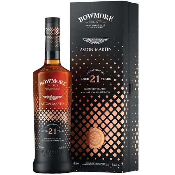 Bowmore Aston Martin Master Selection 21 Year Old Islay Single Malt Scotch 750Ml