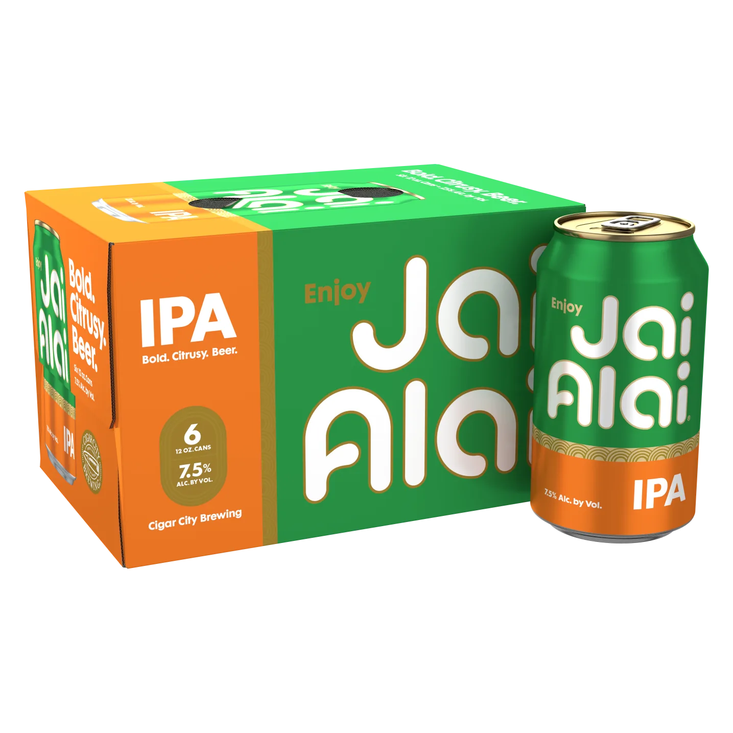 Cigar City Jai Alai IPA 6pk Can 7.5% ABV