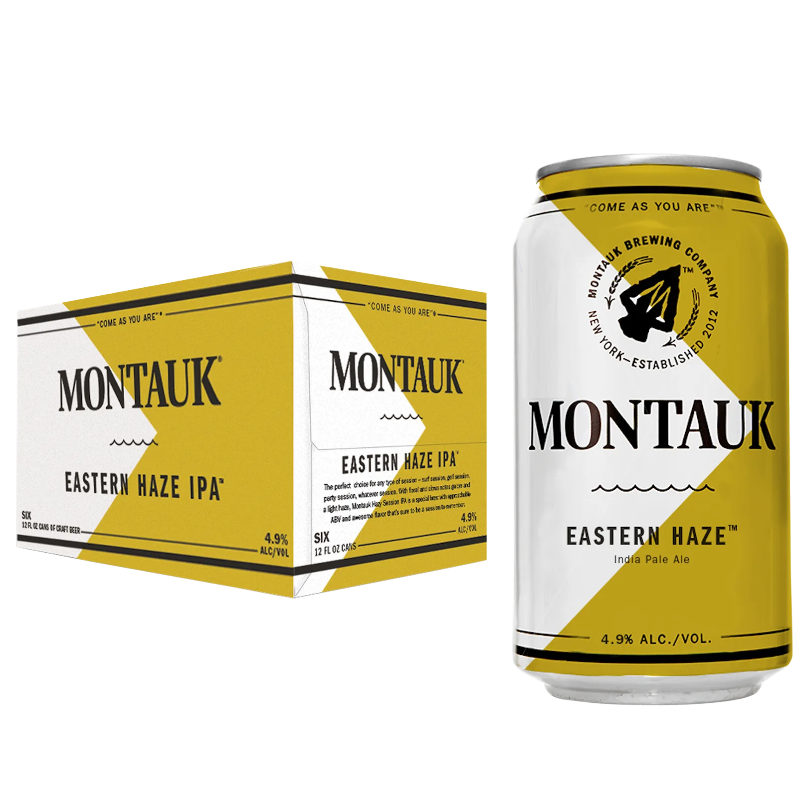 Montauk Eastern Haze IPA 6pk Can 4.9% ABV