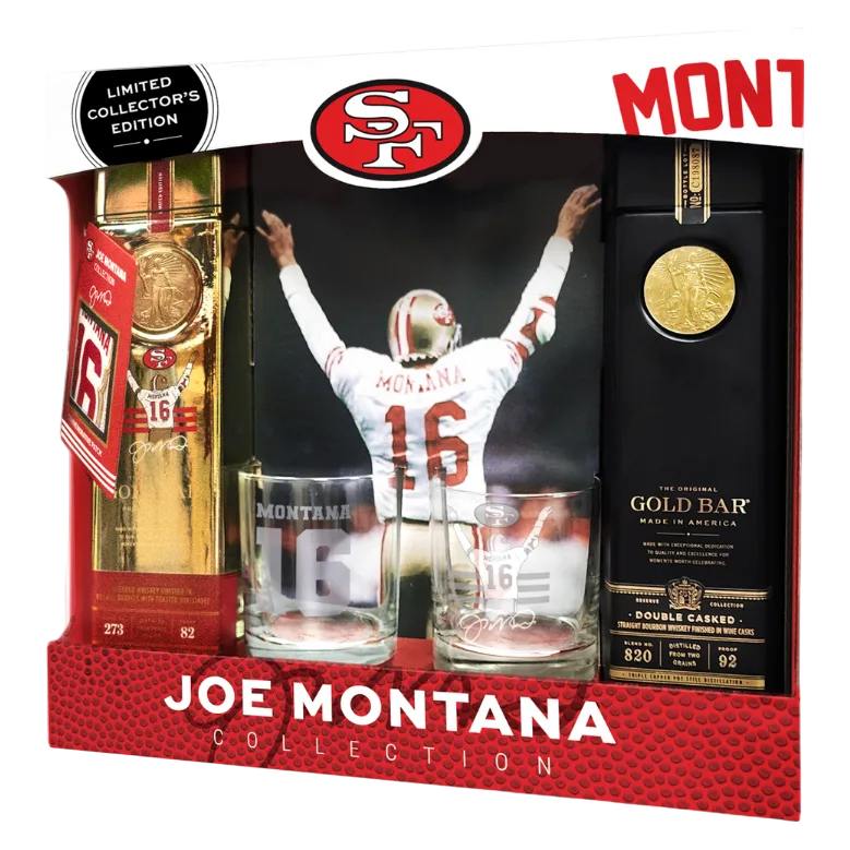 Gold Bar Joe Montana Gift