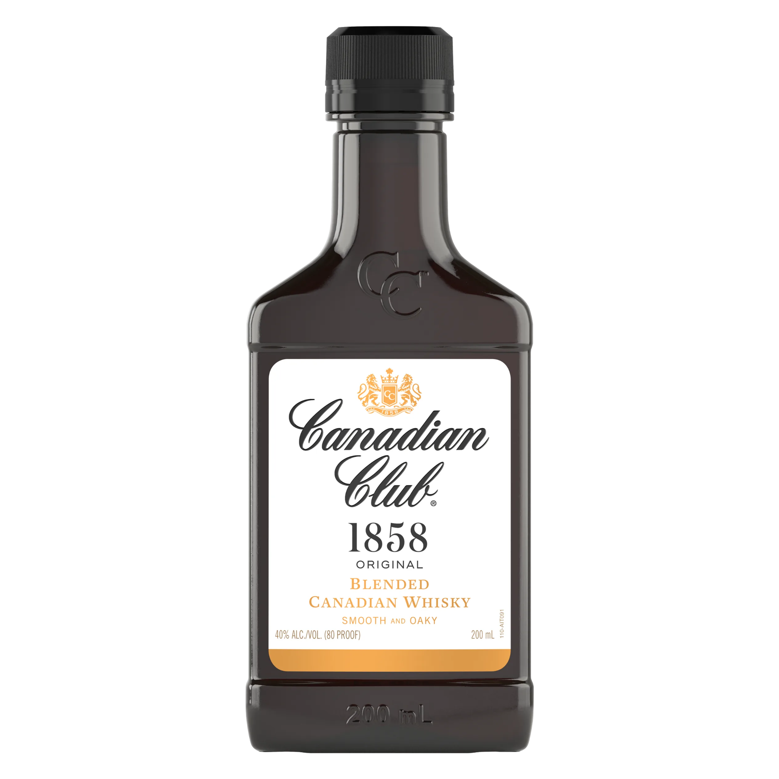 Canadian Club 1858 Canadian Whisky 200ml (80 proof
