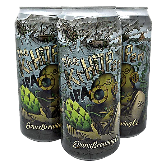 Evans Brewing The KrHOPen IPA 4pk 16oz Can
