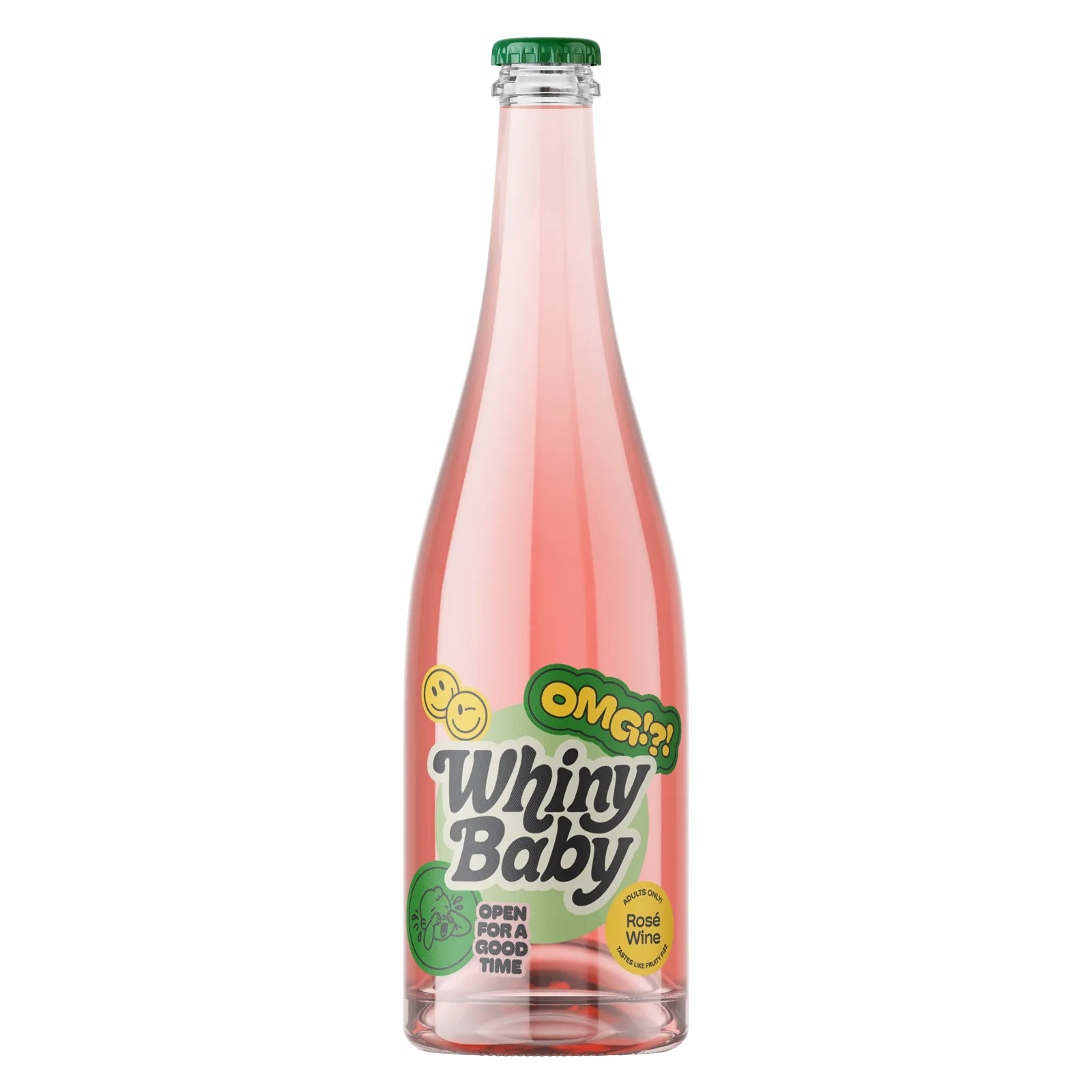 Whiny Baby, OMG!?! Fizzy Rose Wine Blend